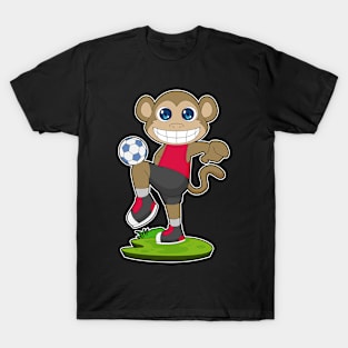 Monkey Soccer player Soccer T-Shirt